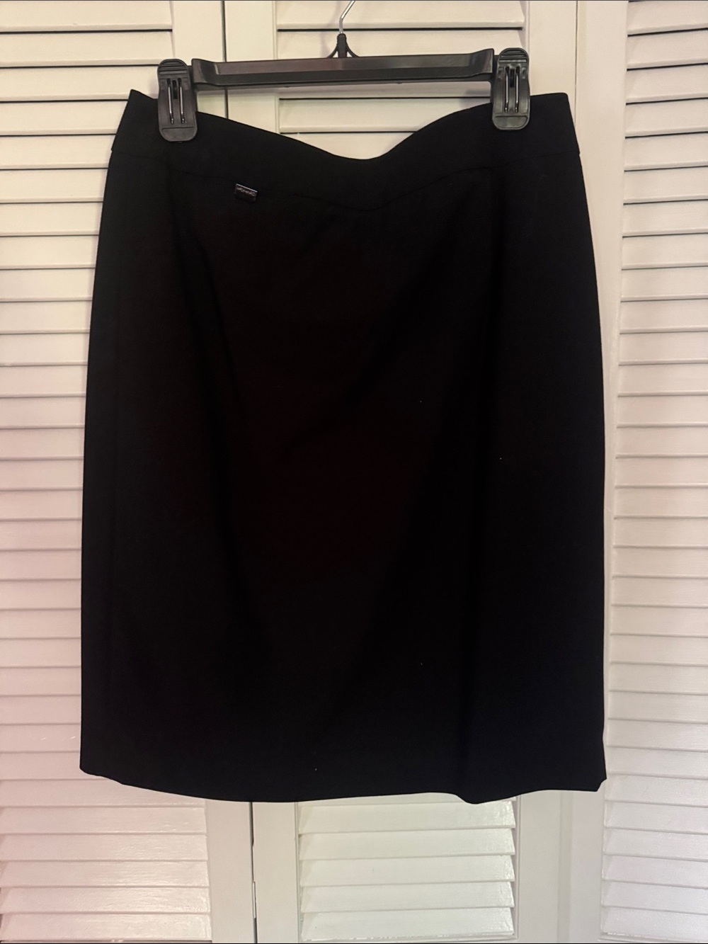 Calvin Klein Black Pencil Skirt - Sleek Office Style